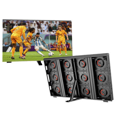 الحديد أو الألومنيوم مجلس الوزراء مدعوم شاشة الملعب مع الوضوح 5000-8000cd / M2