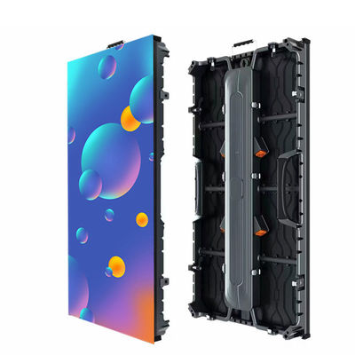 تثبيت سريع وسهل إيجار شاشة LED مع معدل تحديث IP65 10 كجم