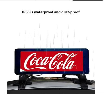 100000 ساعة عمر P6 كامل اللون في الهواء الطلق SMD LED الشاشة المحمولة لتركيب السيارة فوق