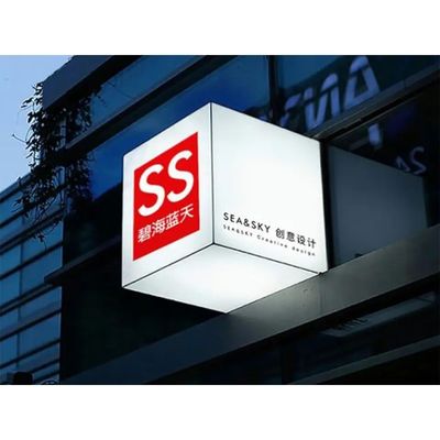 كامل اللون 1R1G1B HD كعب سحري LED مع IP31 تصنيف الحديد مجلس الوزراء